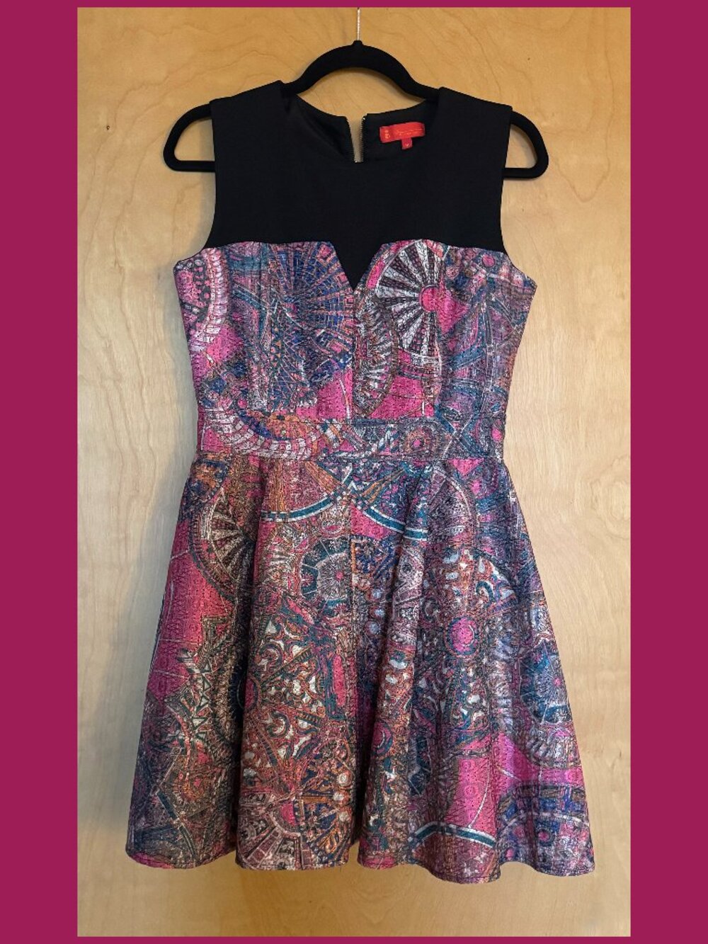 CRAZY COLORFUL DRESS